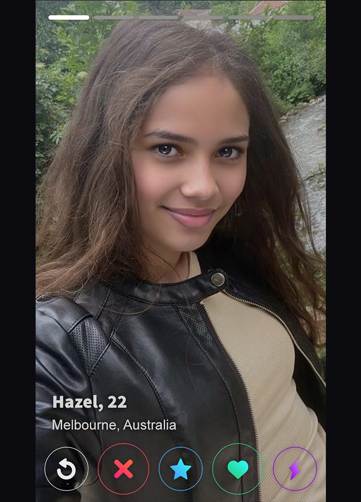 Discover nearby singles screen